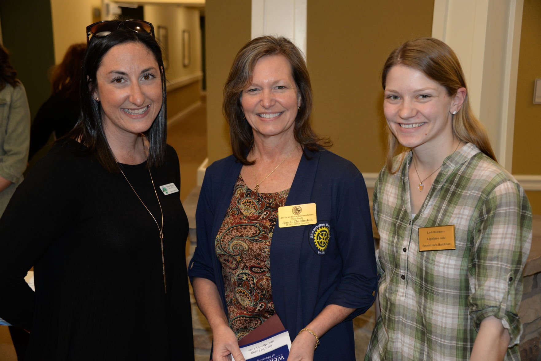Meryl Brown, Jane Chamberlain, Leah Bohlmann